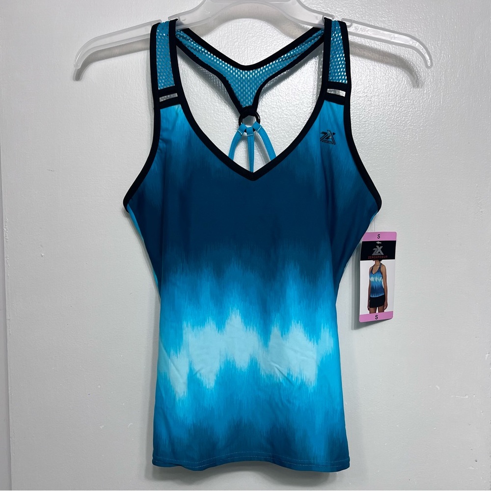 ZeroXposur Swim Tankini Top Womens Size S